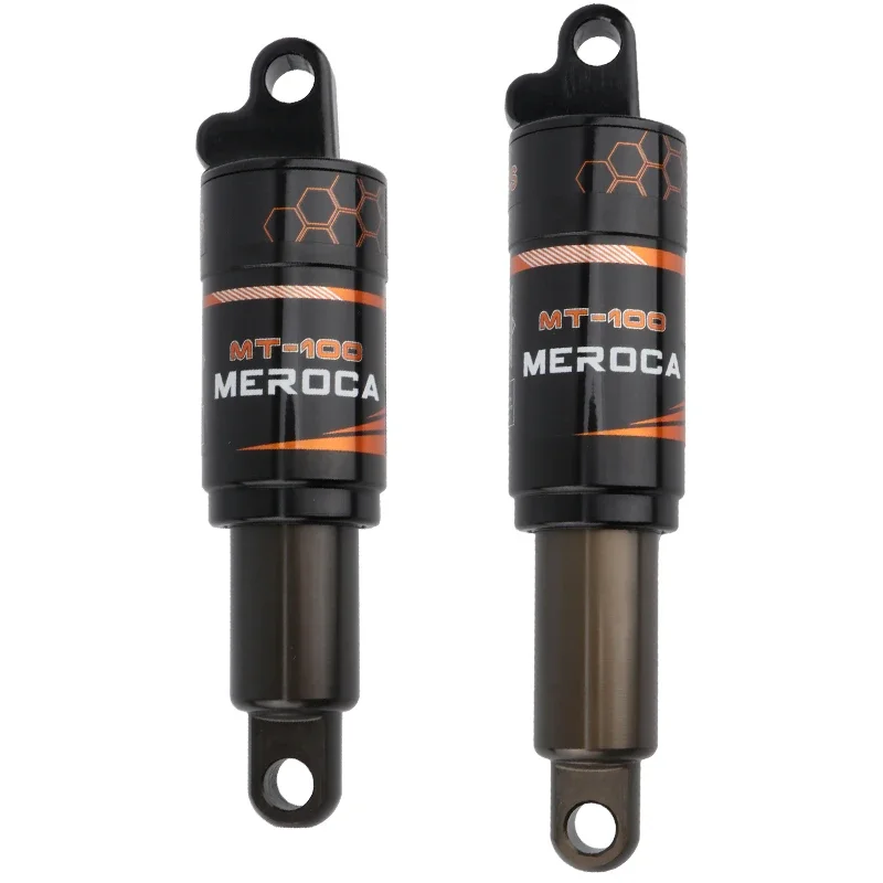 MEROCA Bicycle Rear Shock Absorber 125/150/165/190mm Electric Scooter Shock Absorber Mountain Bike Oil Spring Shock Absorber