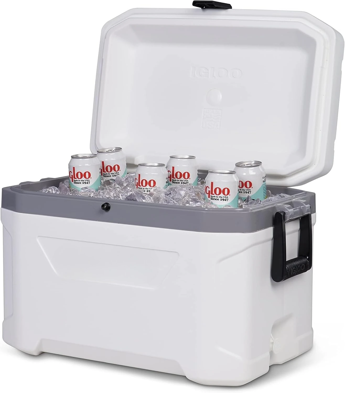 

54 Qt Marine Ultra Cooler, White