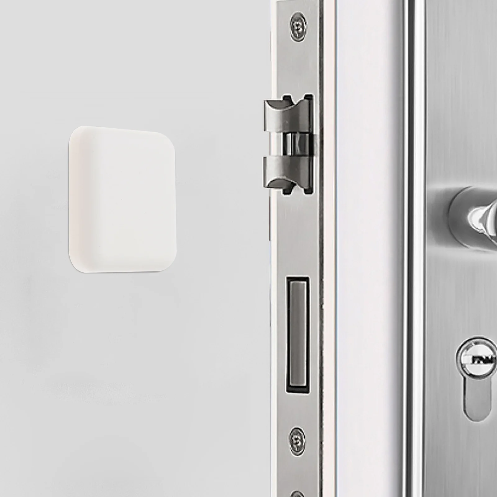 

10Pcs Wall Protector Solid Plastic Door Handle Shield Door for Cabinets Bathroom Doors Wall Protection