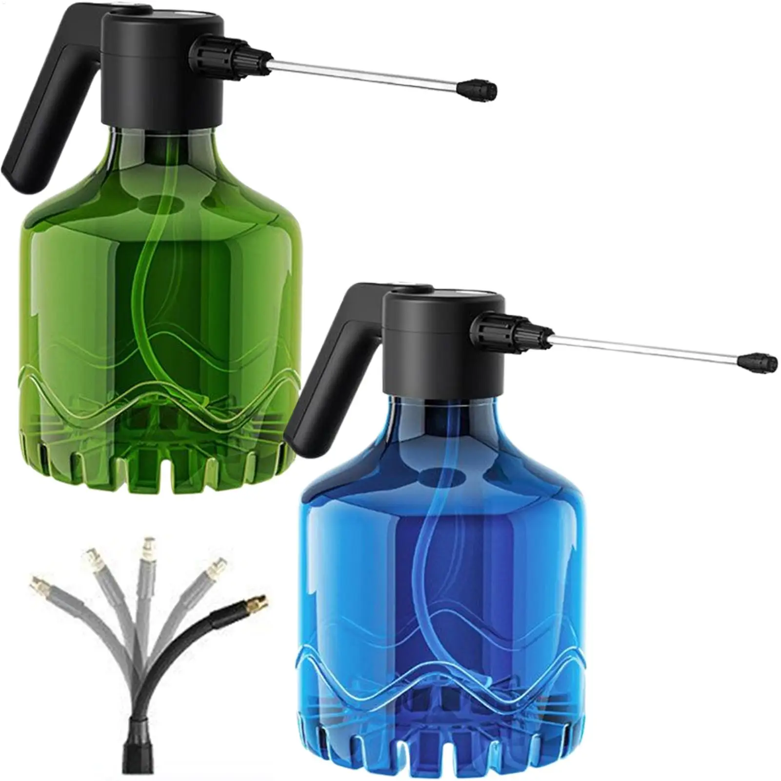 

Electric Spray Bottle 2L Portable Weeding Mister Portable USB Charging Sprayer with Adjustable Nozzle for Livestock Care Outdoor