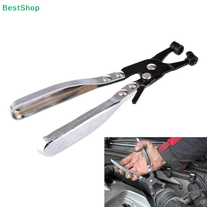 

〔R〕Car Hose Clamp Pliers - Angled Jaw Tool for Fuel & Coolant Line Removal