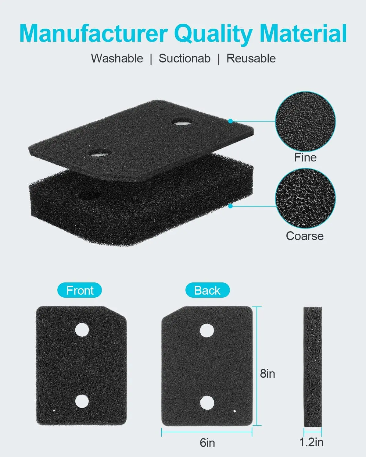 Foam Filter Replacement for All Miele T1 Heat Pump Tumble Dryers TMB540WP TKS850WP TKG840WP TKS650WP TKB150WP TKG450WP  Parts