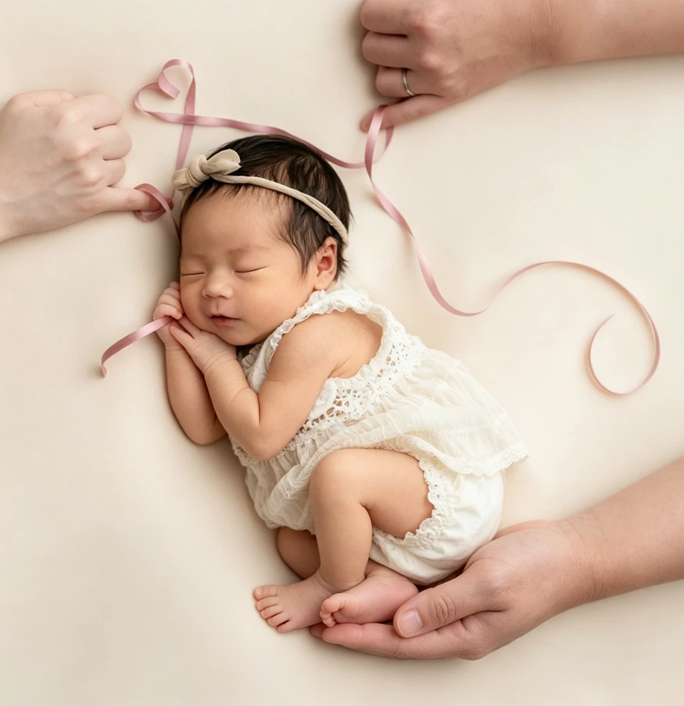 White Baby Girl Photo Shoot Dress Retro Cotton Romper Newborn Photography Outfits Toddler Ruffled Jumpsuit Studio Props Outfit