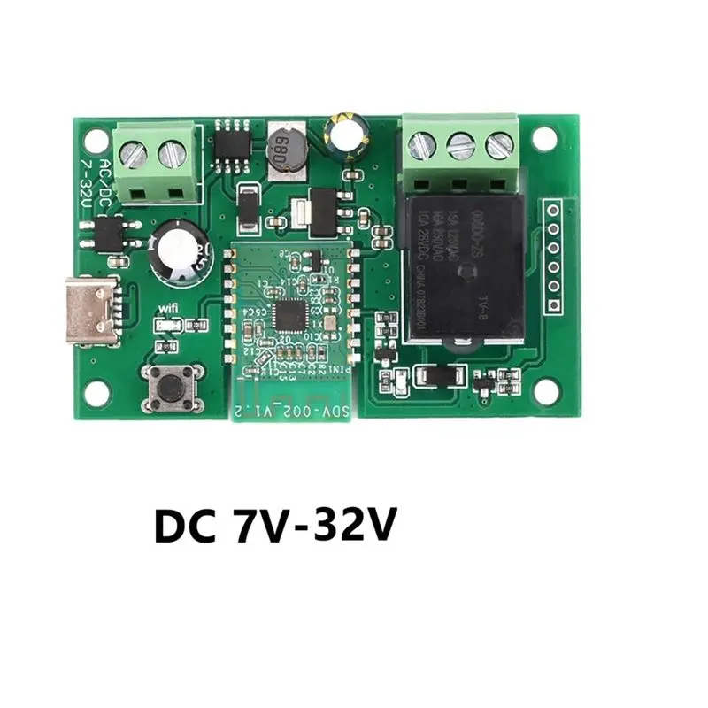 B86B Ewelink Smart DC/7-32V DIY Single Channel Bluetooth WIFI Inching Self-Locking Wireless Smart Home Relay Switch Module