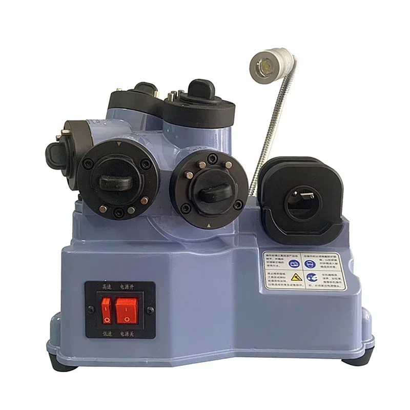 Penggiling Akhir Presisi Tinggi X12 X20 Pemotong Penggilingan Universal Mesin Pengasah Pabrik Akhir Seruling untuk 2/3/4 Pisau 220V