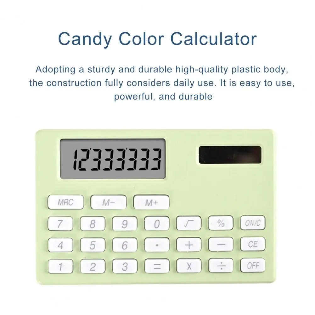 Office Calculator Efficient Desktop Calculator with Display for Office Home School Quick Key Response High Sensitivity Dual