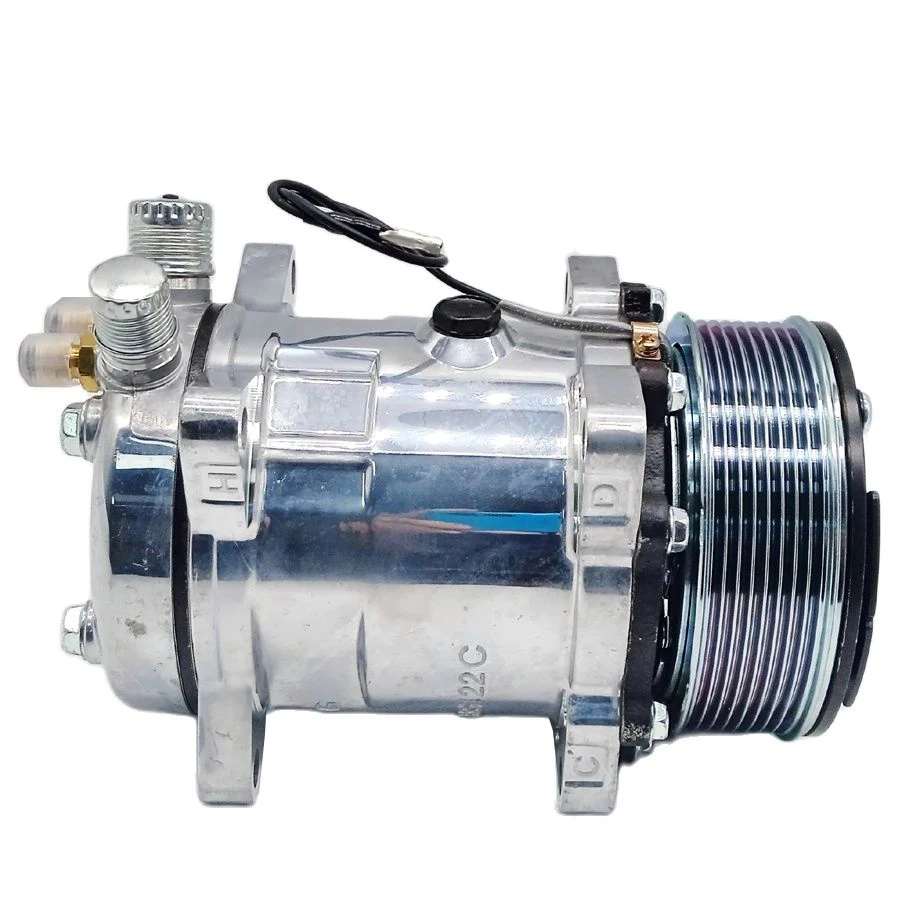 auto car air ac compressor for Sanden 5H14 508 8390 SD5H14 SD508 Universal with 2pk pulley 12V/24V