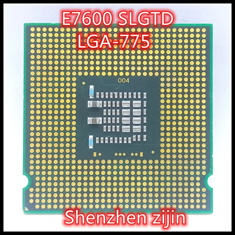 E7600 SLGTD LGA 775 معالج وحدة المعالجة المركزية (3.0Ghz/ 3M /1066GHz) المقبس 775