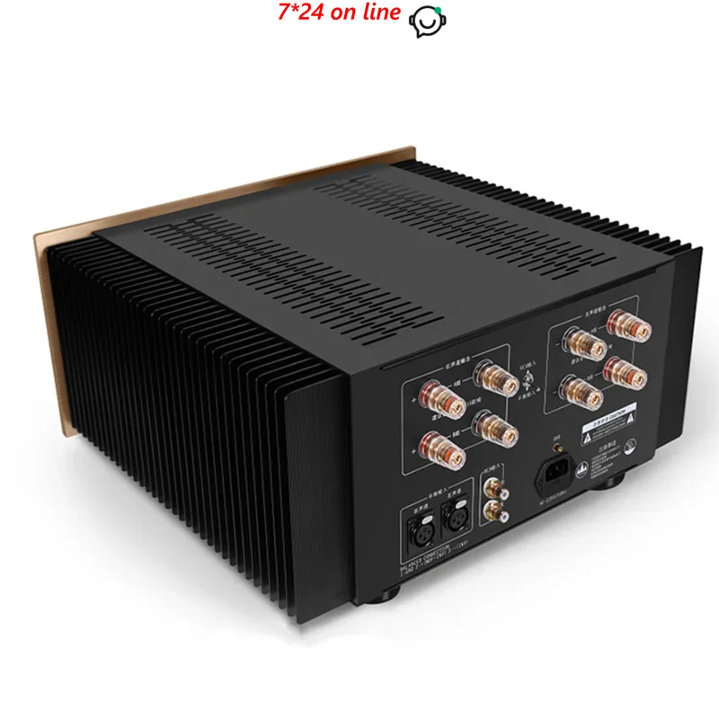 

YU-01 MK-9600 Pure Class A High-Power HIFI Amplifier Pure Class A 100W /8Ohm 180W/4Ohm Load With RCA Input XLR Input