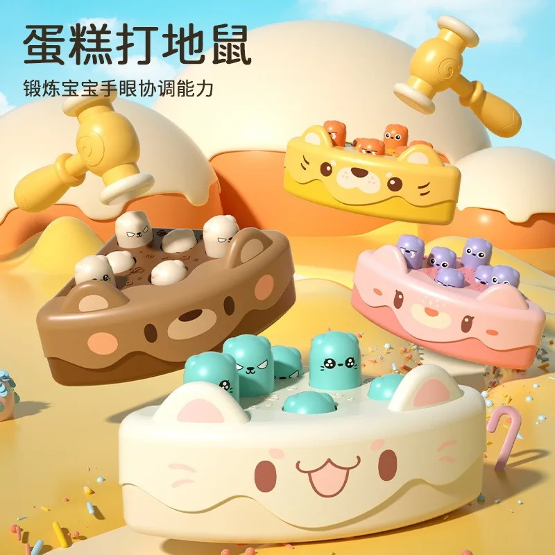 

1Pc Mini Whack-a-Mole Hand-eye Coordination Educational Toy Sensory Activities Toy Children's Pinch Finger Decompression Toy