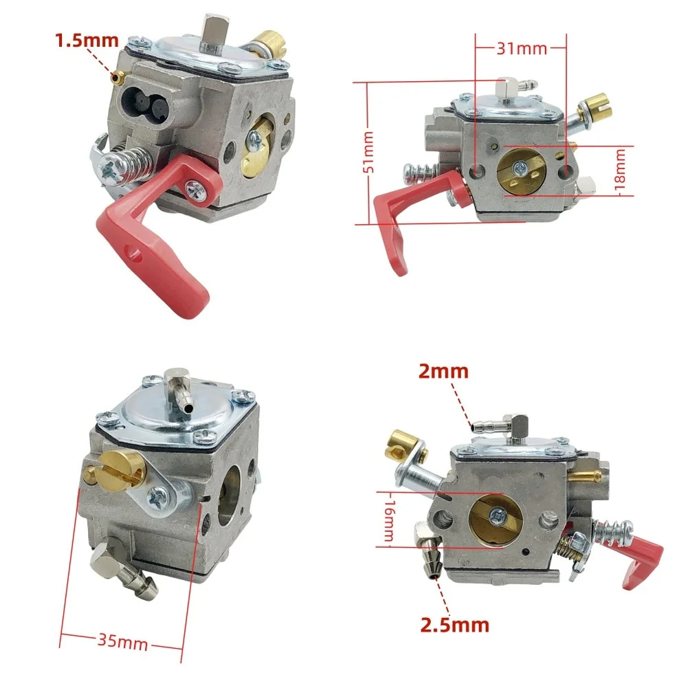 Carburetor Carburetor Replacement Silver Mechanical Carburetor Optimal Engine Performance Efficient Fuel Consumption
