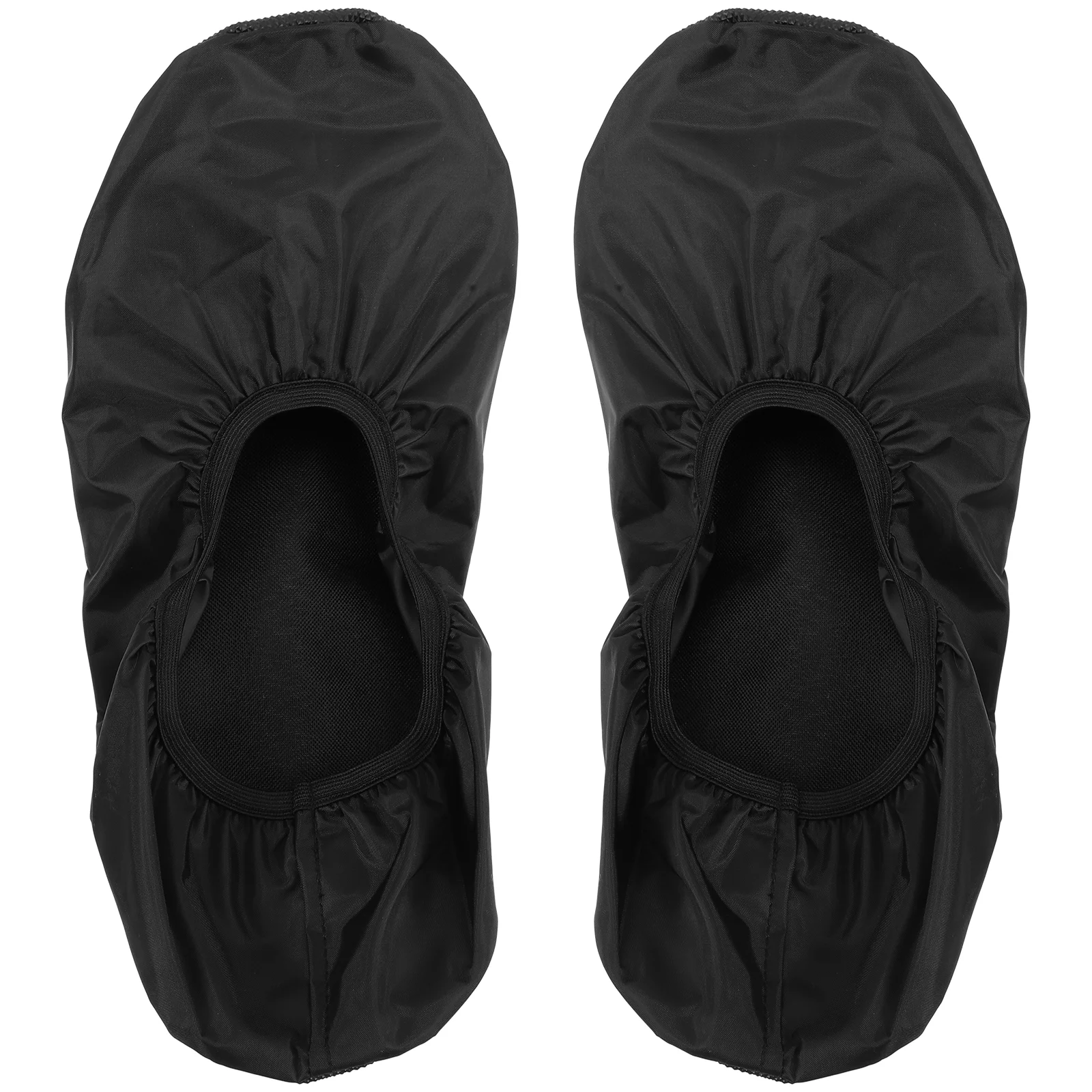 

Non- Shoe Covers Bowling Athletic Shoes Protector Booties Black ‎Polyester Rain