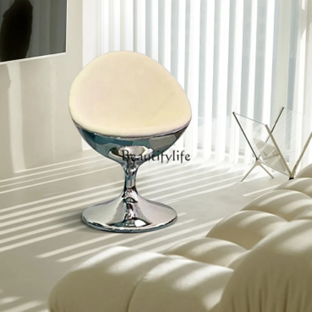 

Modern Creative Leisure Wine Glass Chair Cafe Hotel FRP Electroplating Reception Chair