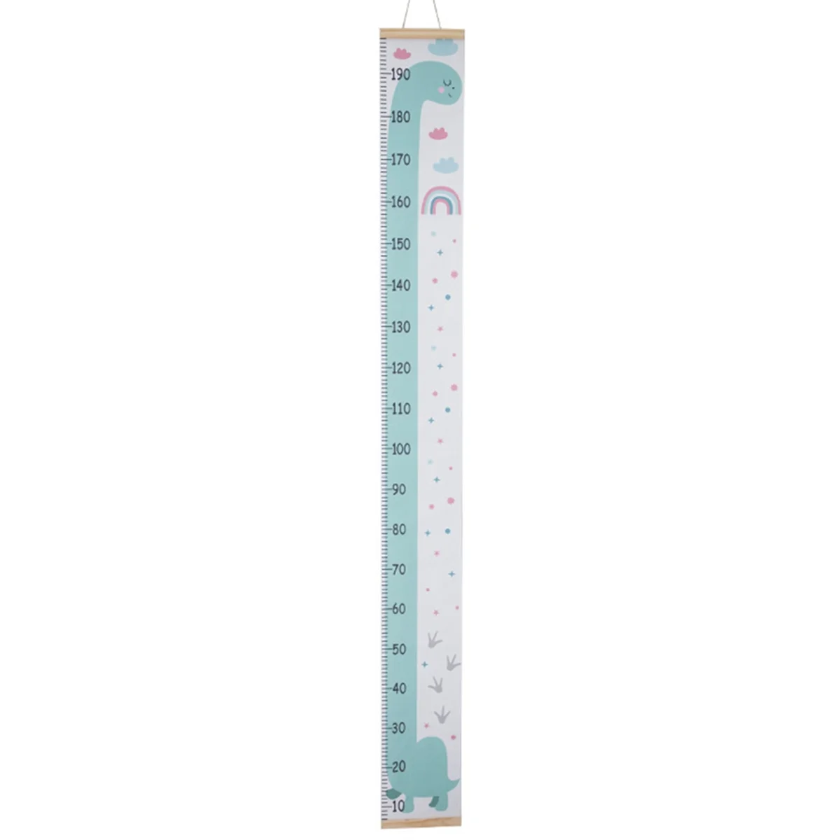 D Canvas Growth Chart for Kids -Unisex Kids Room Wall Decor -Measuring Height Chart-Wall Tape with Height Chart for Kids