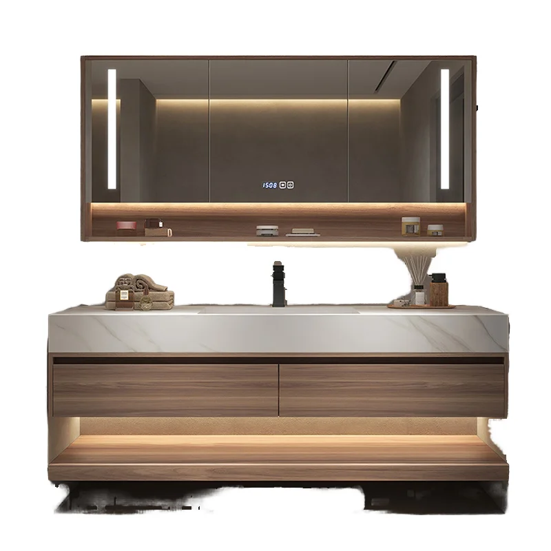 

High Performance Chinese Made Bathroom Vanity Cabinet With Sink Modern Wall Mounted Low Price And High Quality