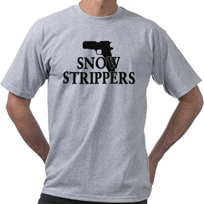 Snow Strippers Gun Tee T-Shirts Nice Bass Bro Album Tour Merch - All Sizes