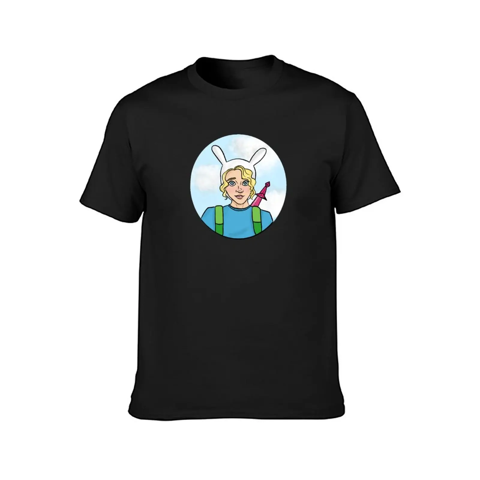 Fionna The Human T-Shirt plus sizes plus size tops oversizeds heavyweights men graphic t shirts