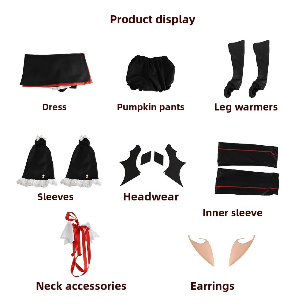 loween  Costume Women's Micah End of Days Angel Kulu Cosplay Suit Fem Model Winter Collection 3% - 50% Content