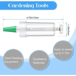 موزع البذر الصغير بذر الغراس حديقة زارع يدوي أداة يدوية زهرة كاتب بذارة أعلى 8 مبيعات لبذر الذرة - رقم 3