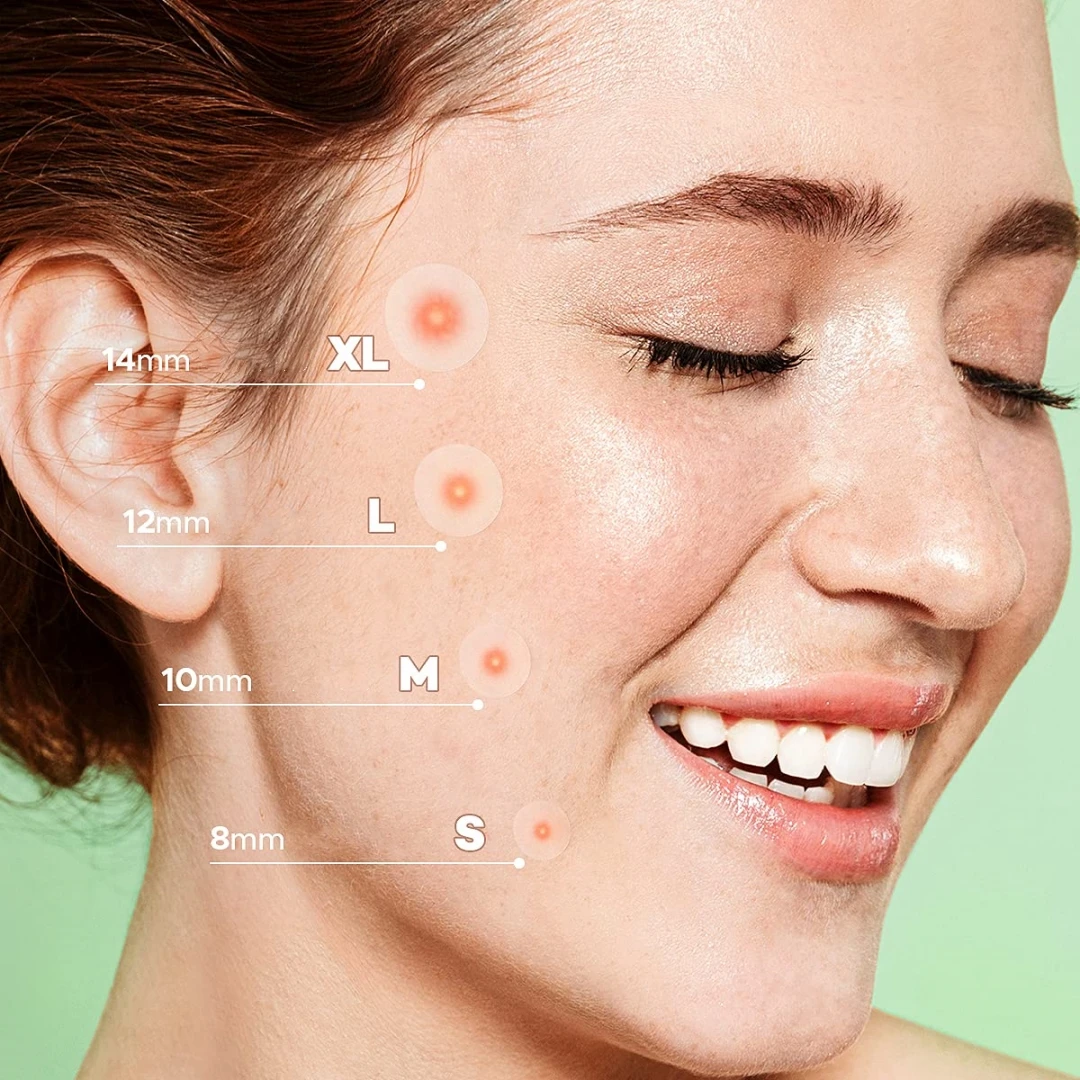 رقع حب الشباب المائية مكونة من 300/600 قطعة تحتوي على حمض الساليسيليك، مصممة خصيصًا للعناية بالبشرة. #4