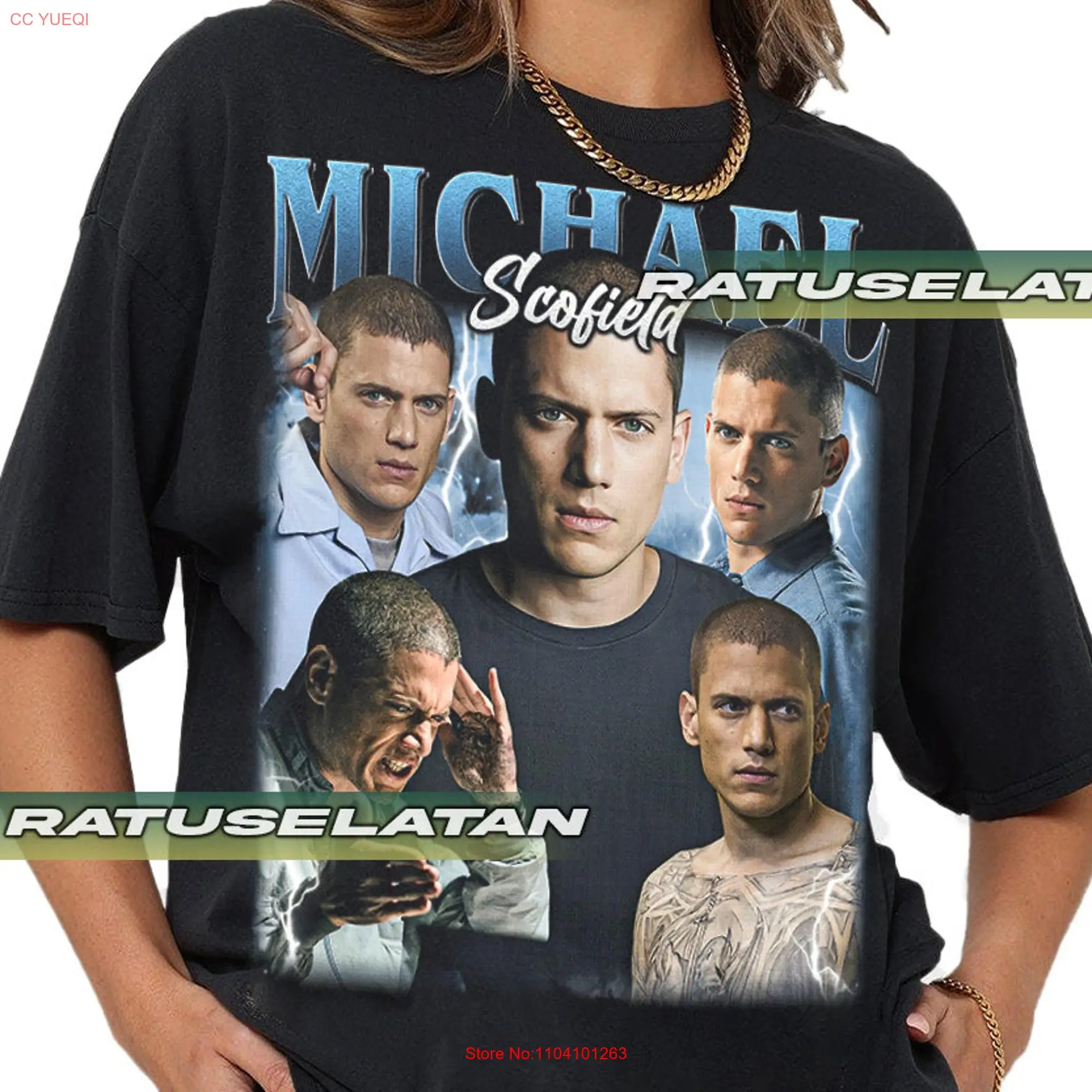 Michael Scofield Softstyle T Shirt long or short sleeves