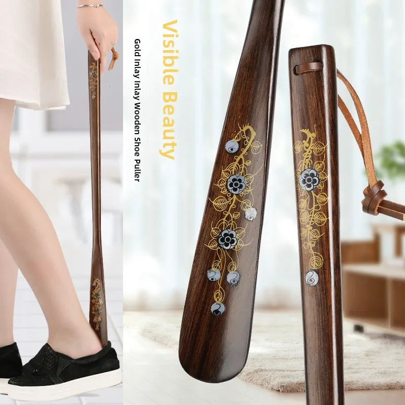 

Деревянная щетка для обуви с длинной ручкой, для домашнего использования, практичная, нескользящая, простая в использовании, идеально подходит для обуви всех размеров.