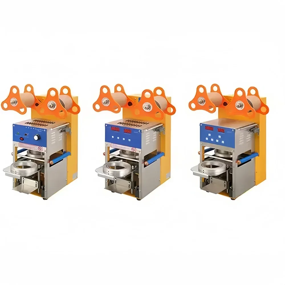 Cross-border 110v/220v Commercial Sealing Machine Milk-Tea Sealing Machine Stainless Steel Bubble Tea Sealing Machine Cup Sealer
