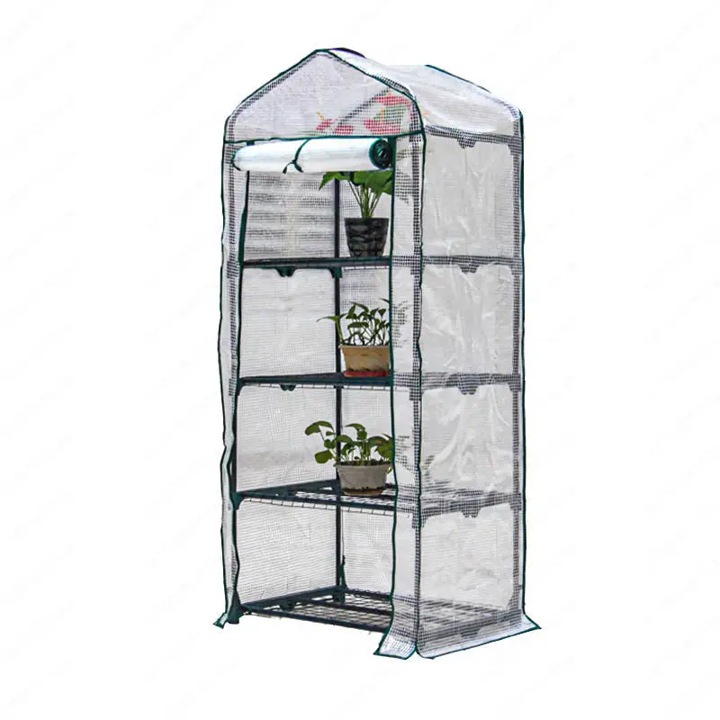 Balcony Greenhouse Outdoor Insulation Shed - Garden/Courtyard Warmer Cover for Succulents & Bougainvillea Seedling