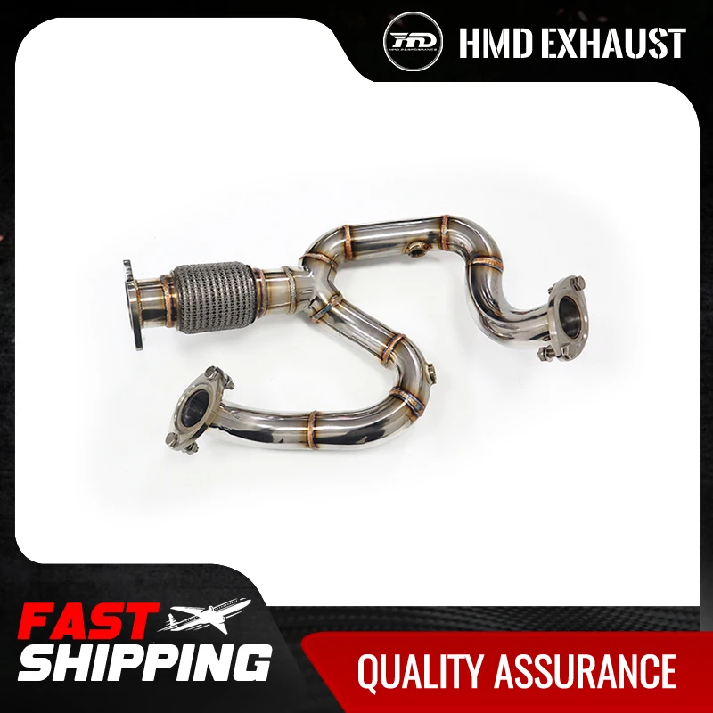 

HMD Exhaust System Stainless Steel Performance Resonant tube for Lotus Evora 3.5T