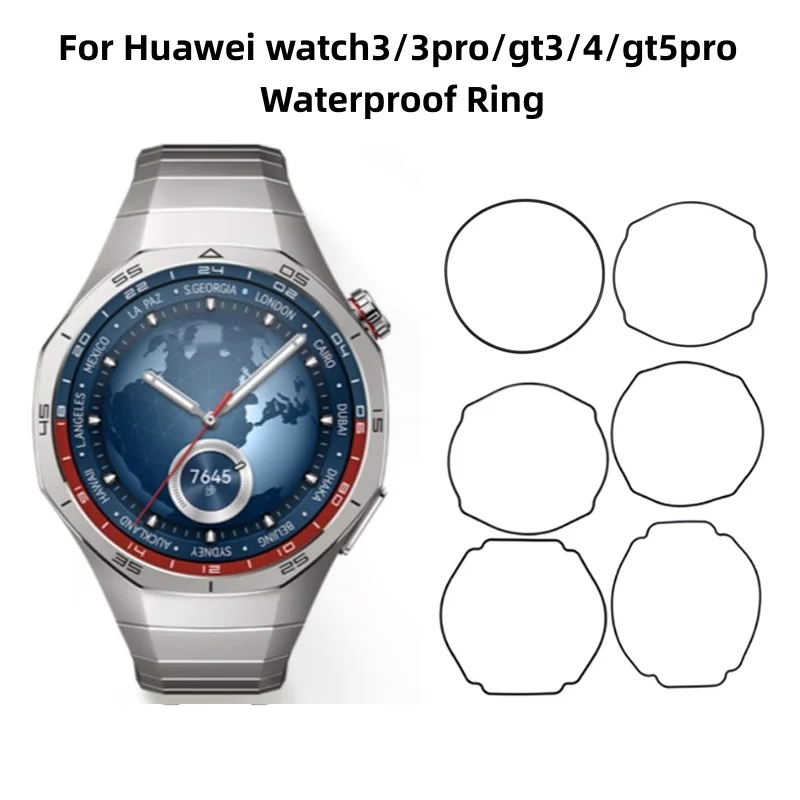 Waterproof Ring for Huawei watch3/3pro/gt3/4 Back Cover Waterproof Sealant gt5pro Rubber Ring Watch4pro Series Sealing Ring