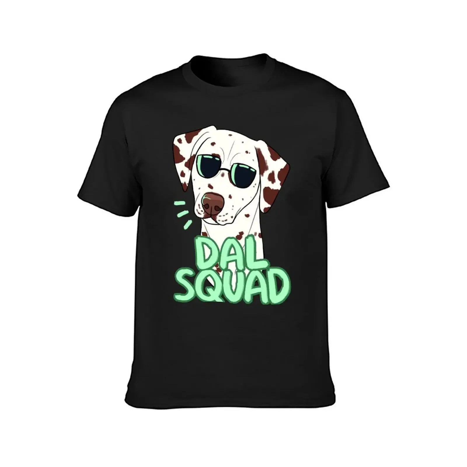 DAL SQUAD (liver) T-Shirt aesthetic clothes blacks Aesthetic clothing oversized t shirt mens graphic t-shirts