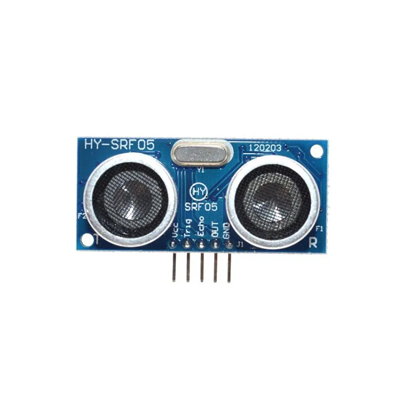 1/2~50/100Pcs HY-SRF05 SRF05 Ultrasonic Module 5-Pin Ultrasonic Ranging Sensor Module Replacement SR04 Module