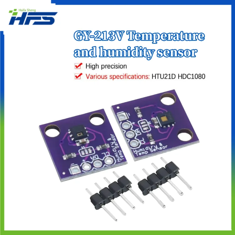 

IIC I2C GY-213 GY-213V-SHT20 SHT20 HDC1080 Temperature Humidity Measure Sensor Module Leakage Transducers Board 2.7UW 1.5V 3.6V