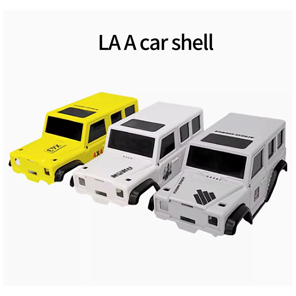 Ldarc X43 1/43 Mini Afstandsbediening Klimwagen Vervangingen: L0510 Laas Auto Shell Klimscène Set Accessoire