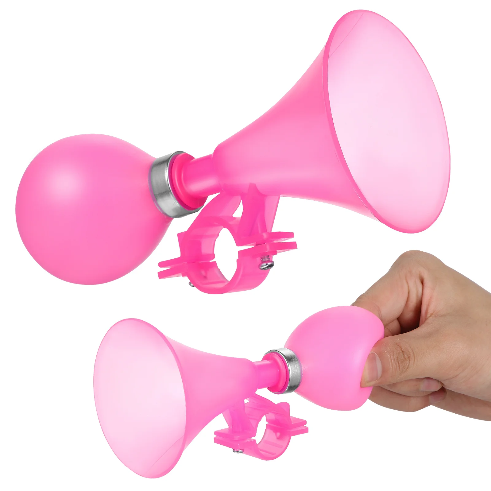 Trumpet Bike Horns for Adults Loud Bell Kids Pink Girls Bells Mini Air Skateboard Accessories