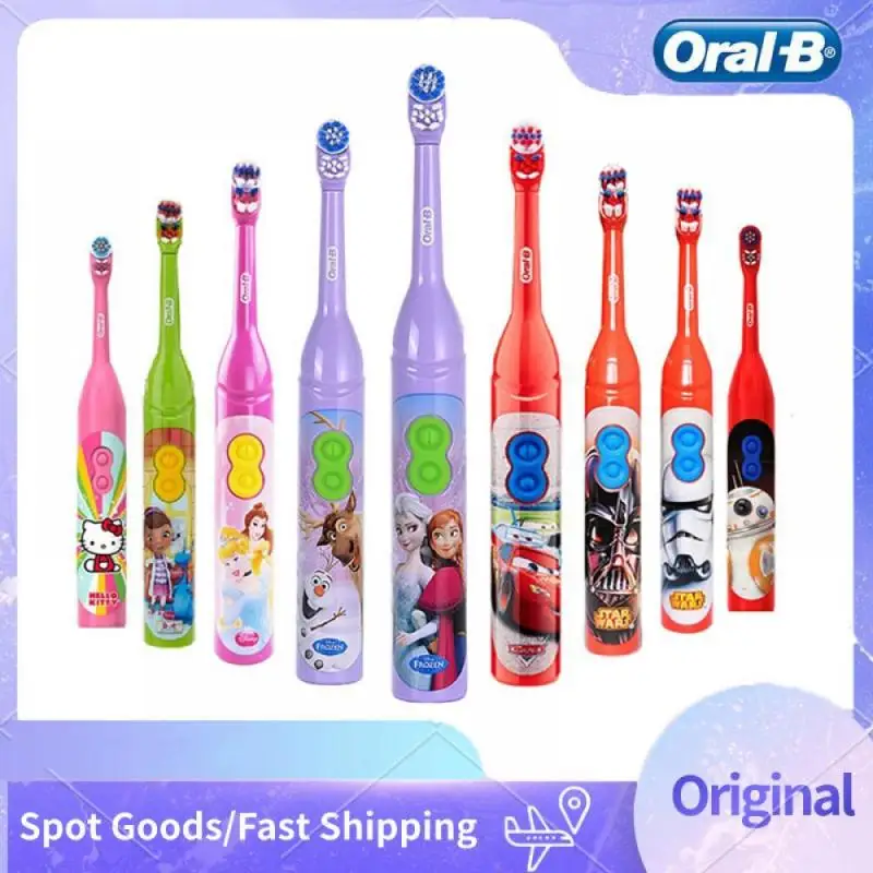 

Oral-B Electric Toothbrush for Kids AA Battery Oral b Tooth Brush Clean Teeth Oral Care For Children Toothbrush Electric