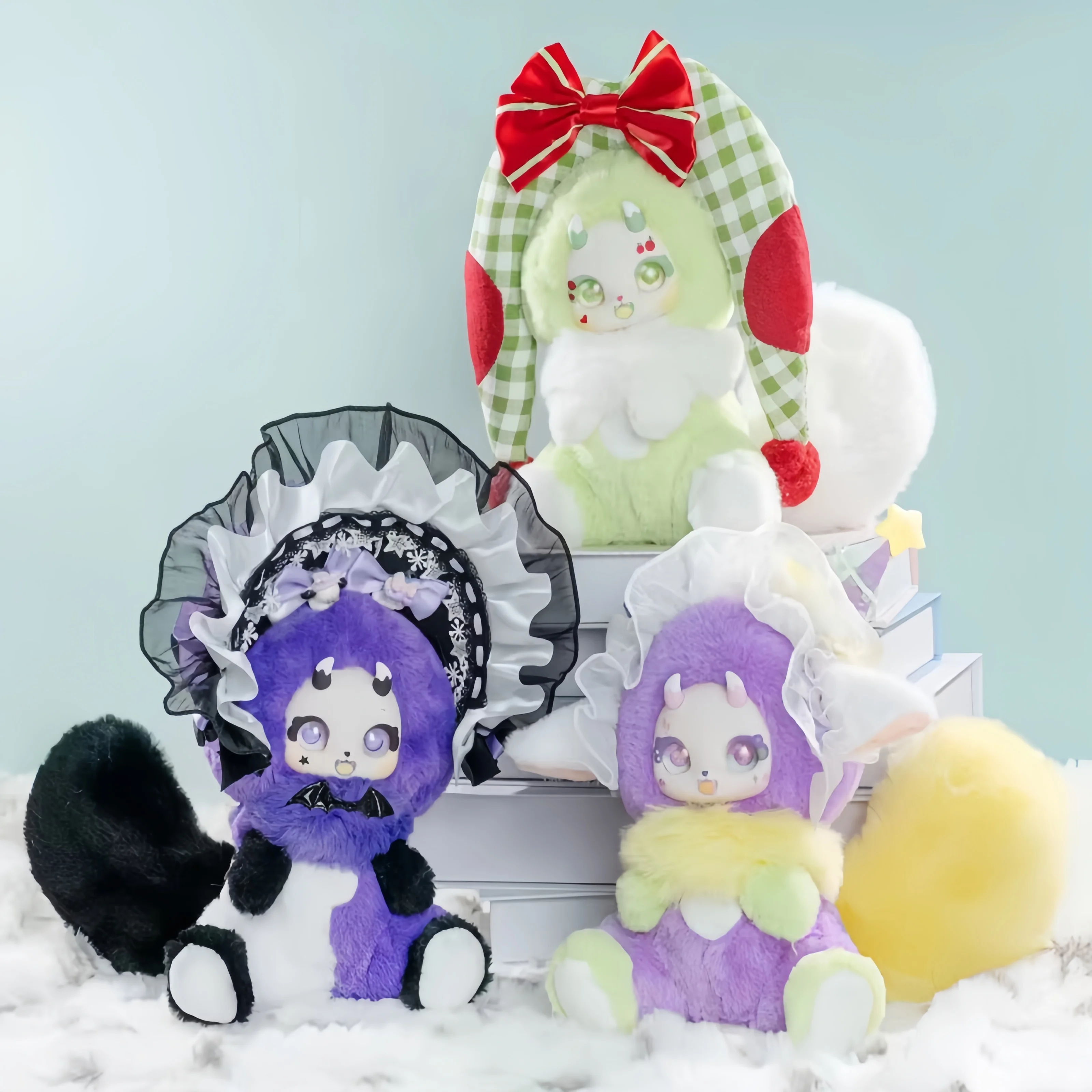 جديد الأصلي Boboco V2 Enigma Wonderiand سلسلة لغز بوابة الخيال الجنة صندوق أعمى أرقام العصرية حلية الهدايا اللعب