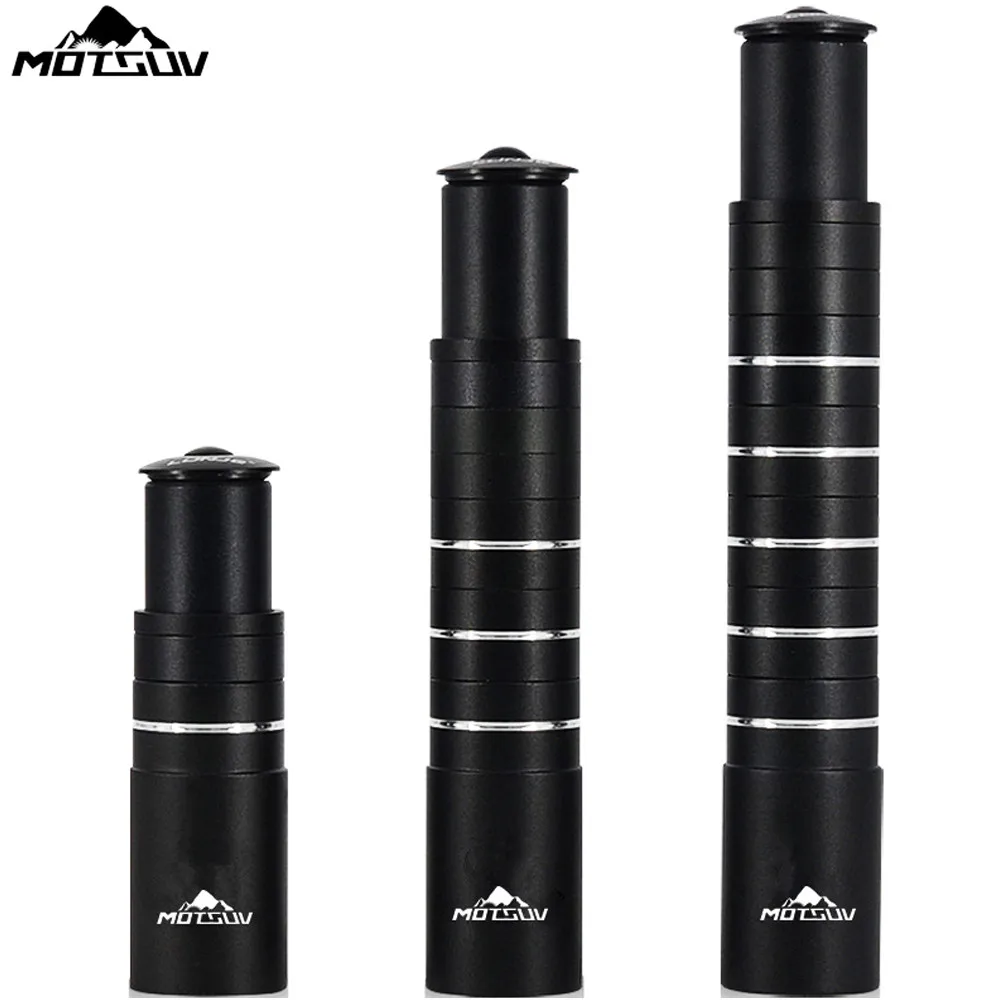 Extensor de varilla de horquilla para aumento de altura de bicicleta MOTSUV, bicicleta DIY, aumento de mango de 28,6mm 115, 180mm, 210mm, piezas de