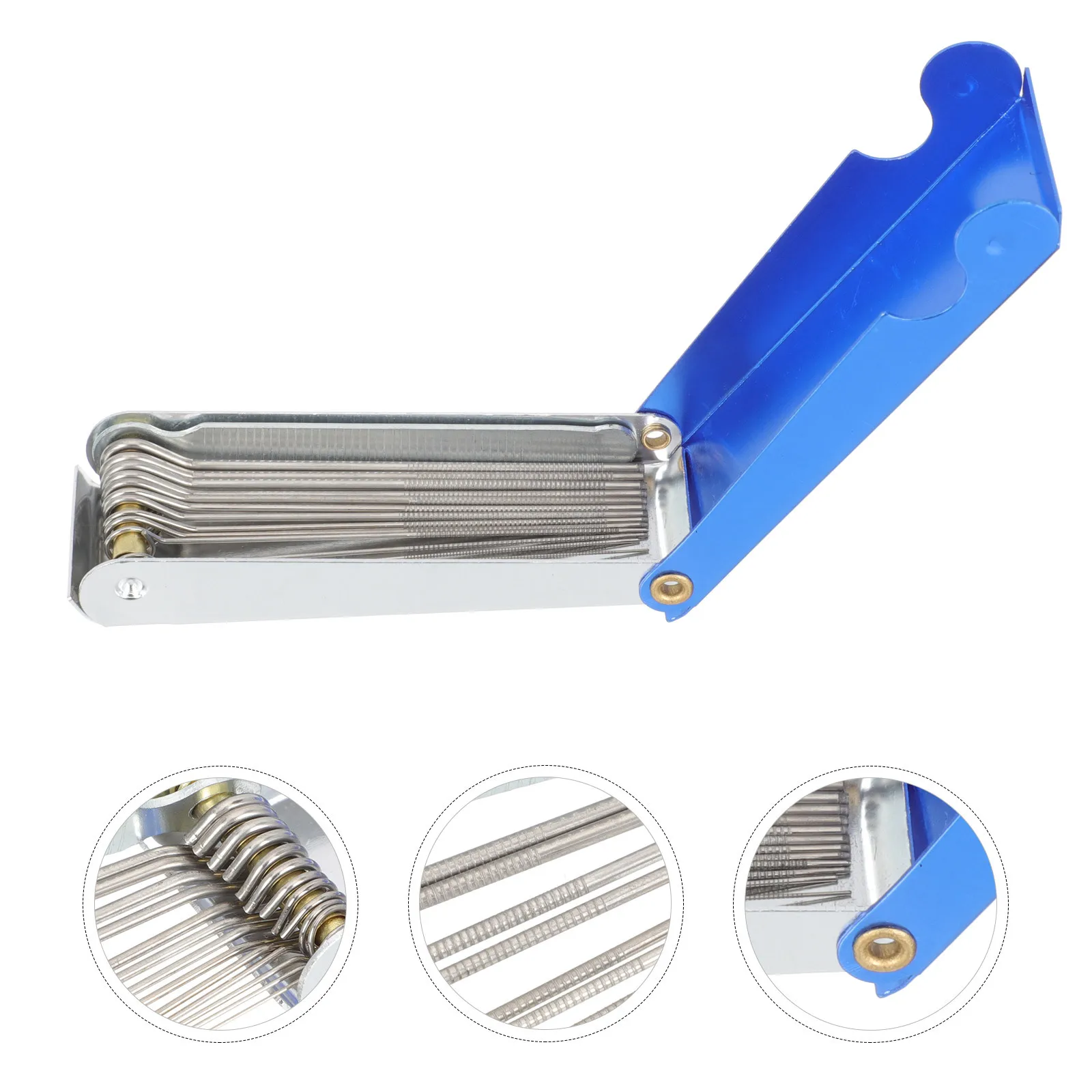 

1Set Stainless Steel Guitar Nut Groove File Durable Efficient Guitar Repair Nut File Groove Sanding Tool Stainless Steel Files