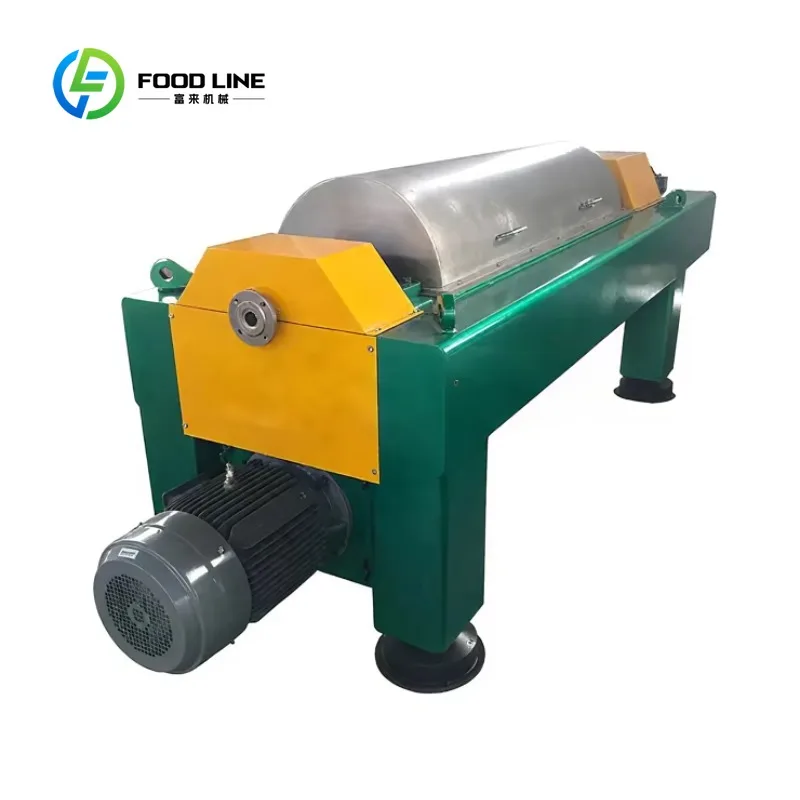 customized Stock Available Palm Oil Industrial Decanter Centrifuge for Sludge Dewatering Bowl As Core Component