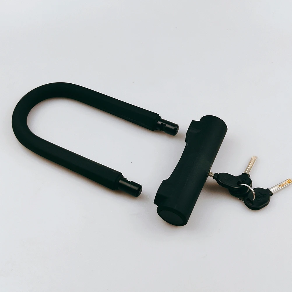 

1 комплект U-образного велосипедного противоугонного кольца для наружной безопасности, сверхмощный металлический для велосипедов, мотоциклов, скутеров, профессиональных езды на велосипеде