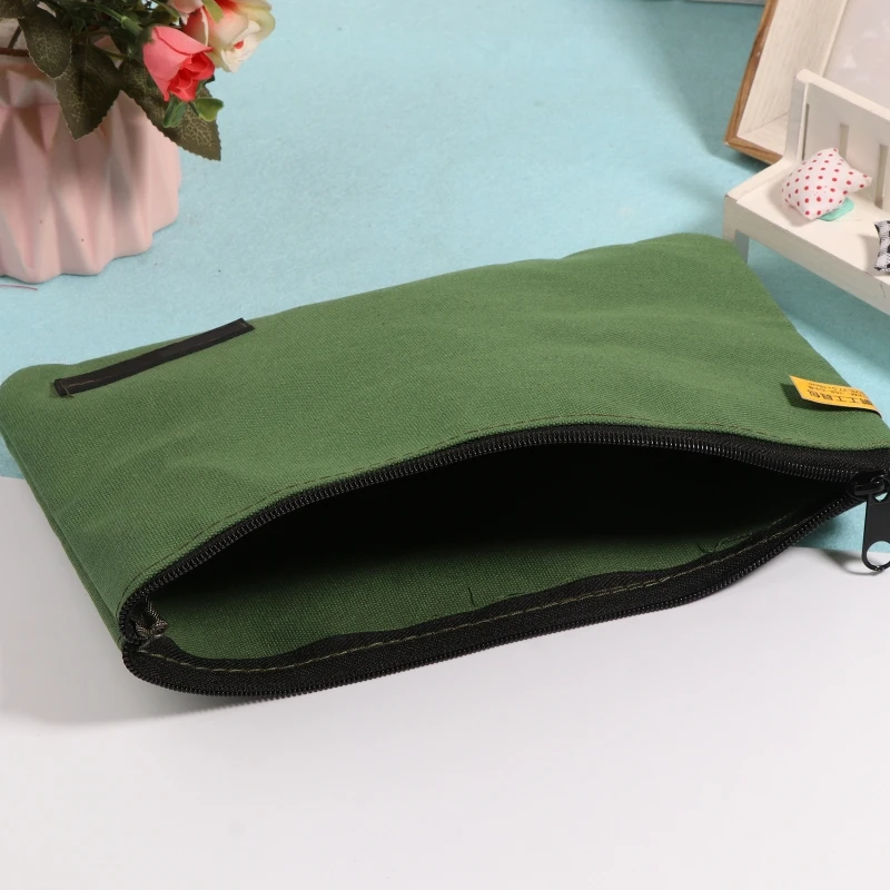 Canvas High Capacity Handbag Portable Multi-function Tool Bag for Storage Wrench Screws Hand Tools