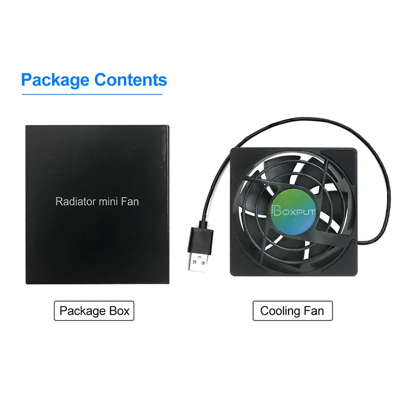 C1 Plus Upgraded USB Cooling Fan for Android TV Box Router Cooler Set Top Box Super Silent Quiet Antivibration Radiator Mini Fan