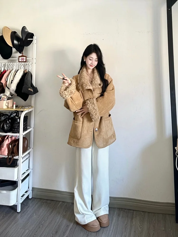 

Lamb Wool et Women New In Outerwears Poor Impoverished Destitute Indigent Needy Wanting Lacking Deficient Insufficient Girls