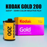 Película Original KODAK GOLD 200 de 35mm, 36 exposición por rollo, apta para cámara M35/ M38/ F9/ H35 (Fecha de valiento: 01/2028) película clásica