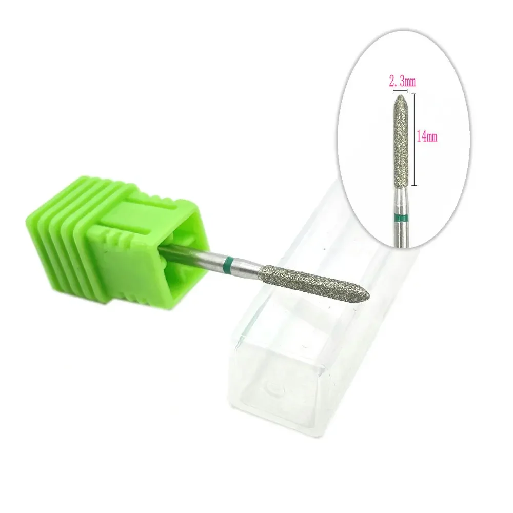 Diamond Nail Drill Milling Cutter  Art  Bit Cuticle Clean  for Manicure  Files Electric Mills Burr  Tool