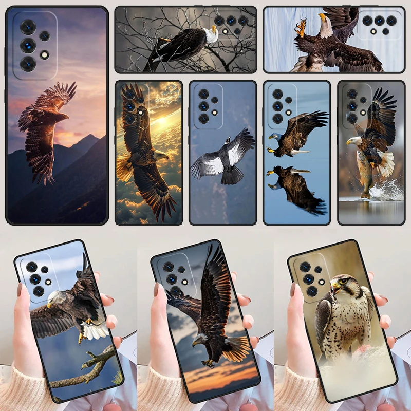 Birds Of Prey Condor For Samsung Galaxy A52 A72 A73 A20e A21S A50 A70 A11 A12 A42 A31 A40 A51 A71 A32 A80 A91 Phone Case