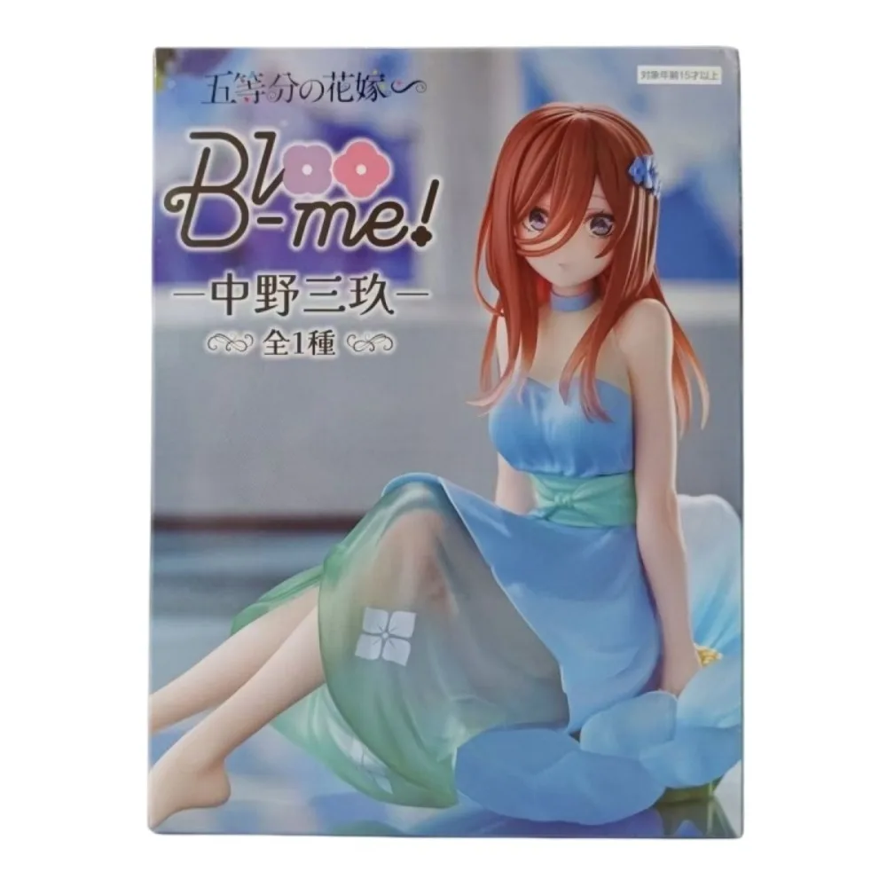 FuRyu Bloo-me! La Quintessenza Quintuplets Nakano Miku Figura Personaggio Anime Modello Giocattolo Ornamento da tavolo Regalo da collezione