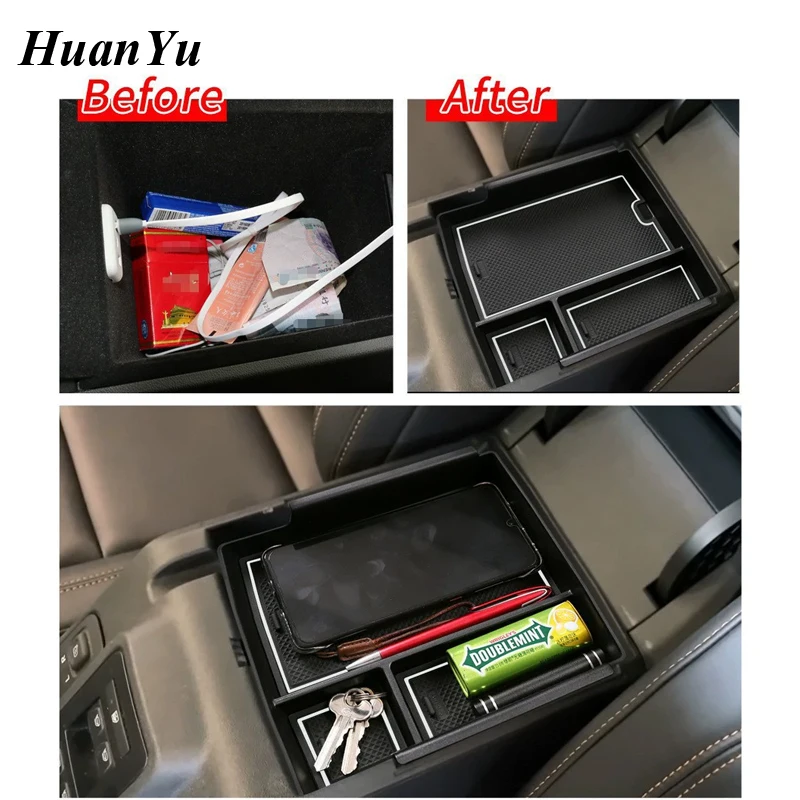 Auto Store Content Box for for Ford Bronco 2021 2022 2023 Stowing Interior Part Storage Handle Car Accessories &2025 +