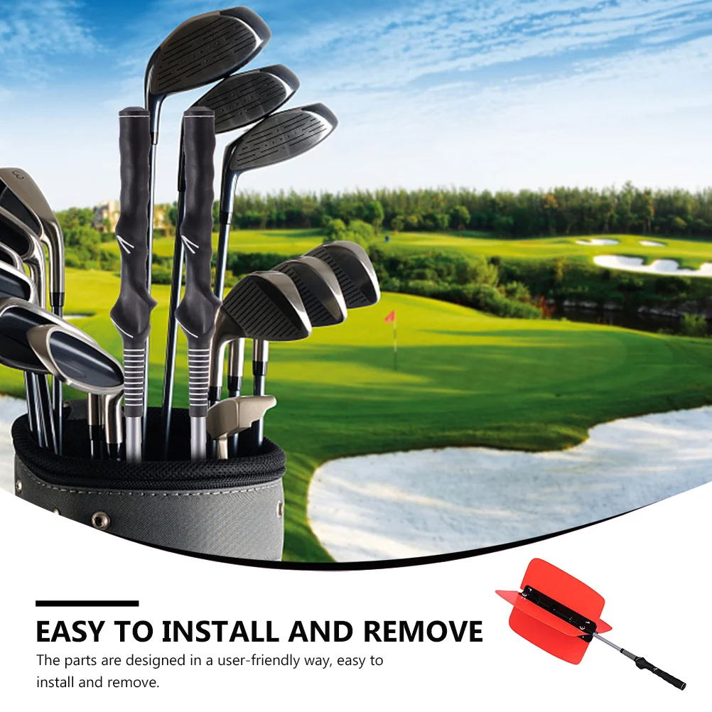

1pc Golf Training Device Swing Practice Equipment Full Strength Building Durable Swing Exerciser Training Aids Tool